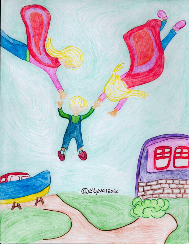 Super Anastasia, COrrina and Bert Children's Super Hero stories