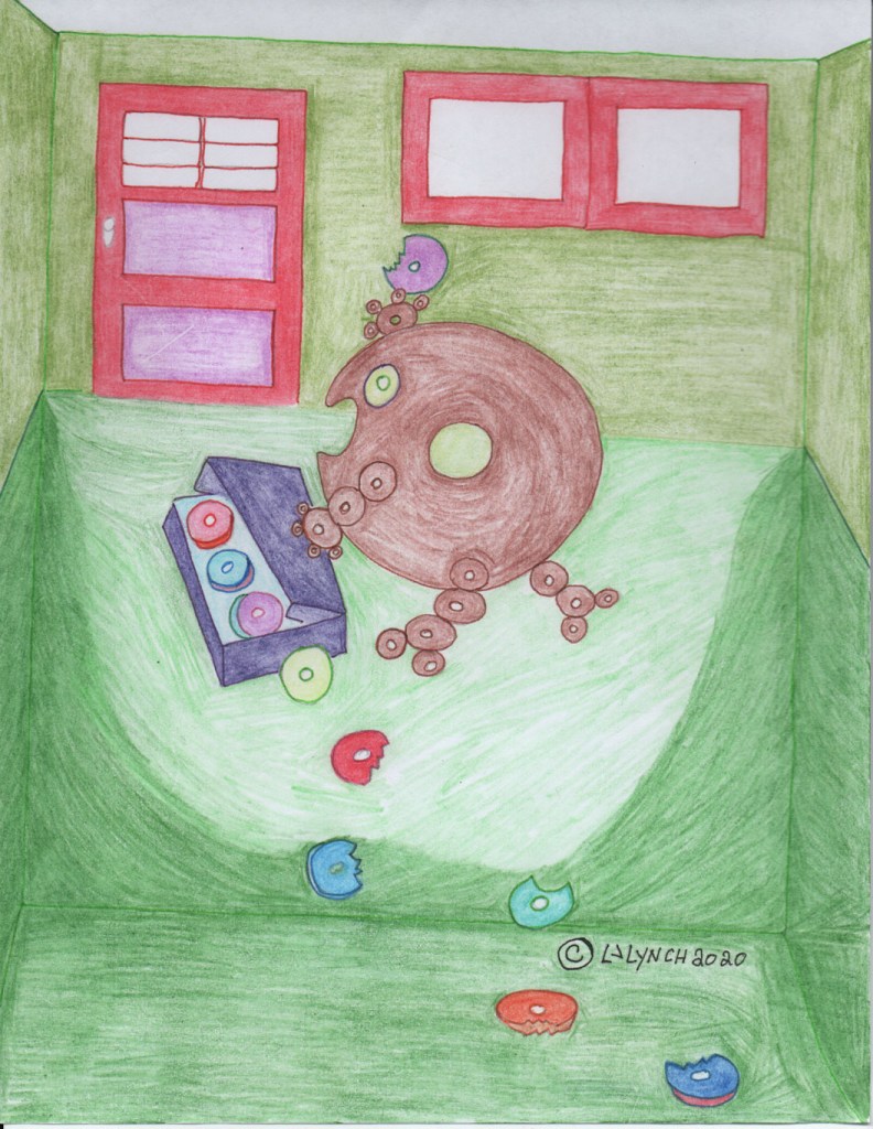 The DOnitMan is escaping Children's Super Hero stories