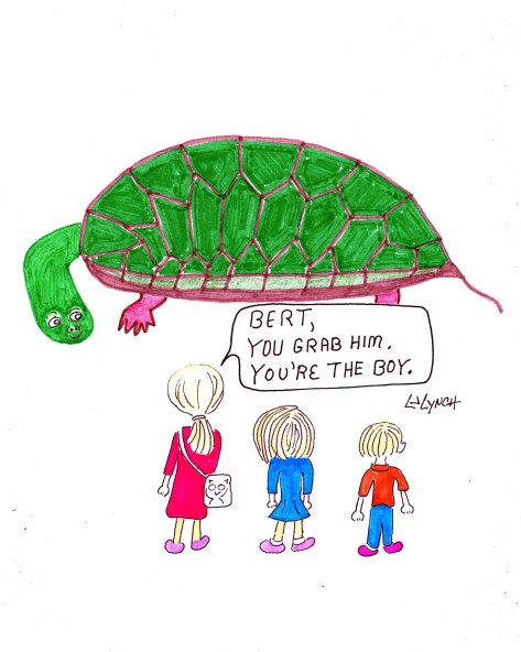 Bert Get Him snootscartoons LJ Lynch