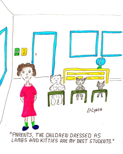 Lambs and Kitties snootscartoons LJ Lynch